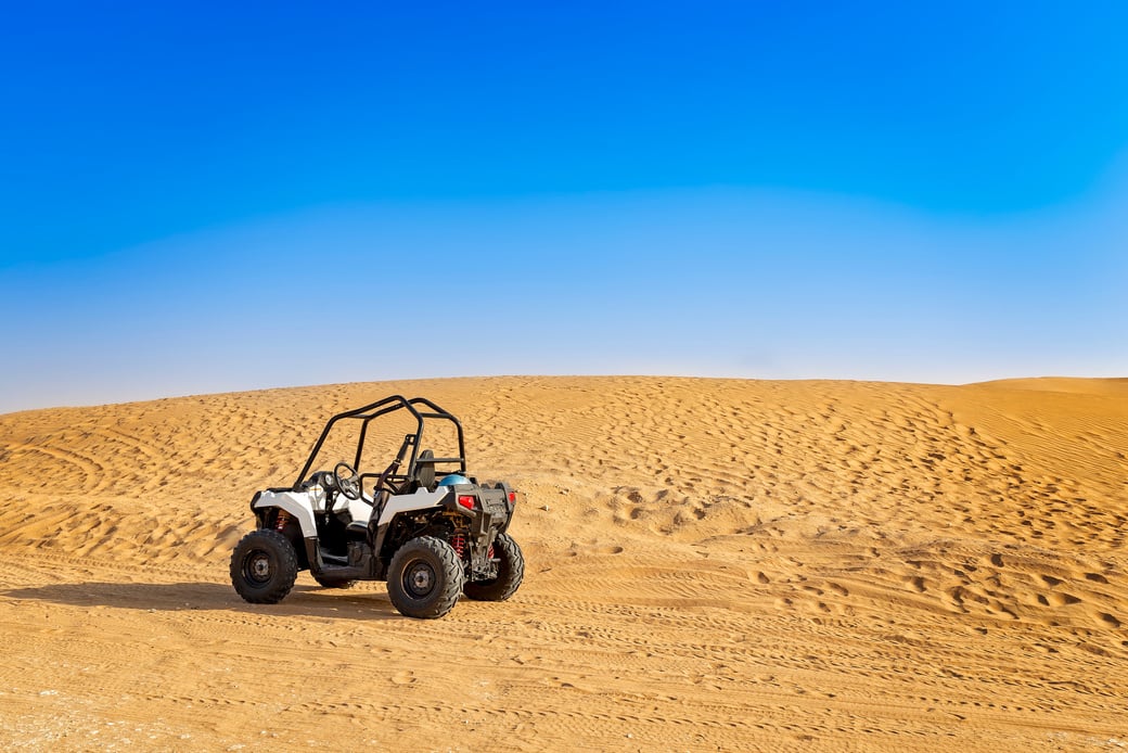 Dune Offroad Buggy in Desert Sand