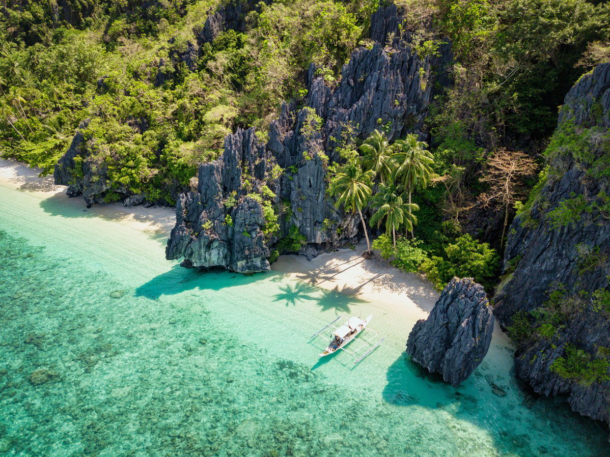 Philippines Palawan El Nido Entalula Island Small Paradise Beach